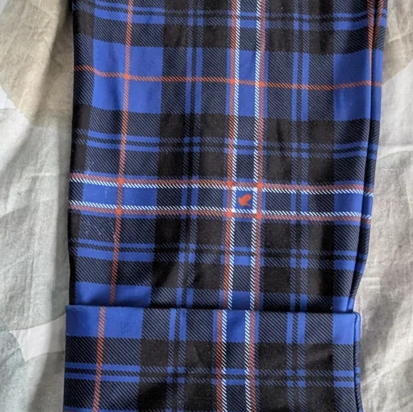 Rare: Harry Potter Ravenclaw Tartan Cuffed Pants | Blackmilk Size Small - Picture 8 of 9